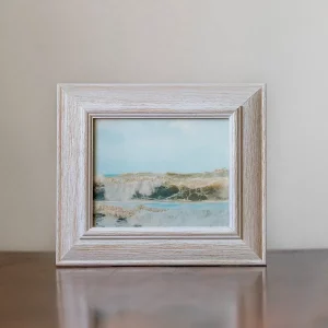 Fotografía marina con flores naturales