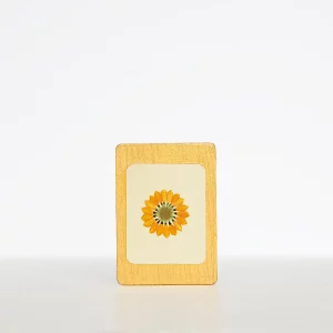 Imán girasol amarillo